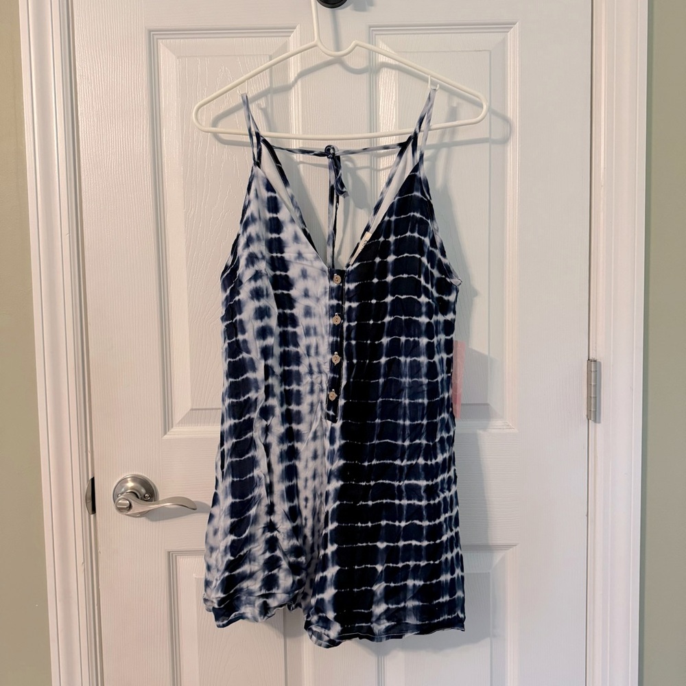 NWT Shibori Style Romper